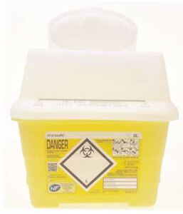 sharpsafe naaldencontainer 2 liter