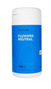 pluwipes neutraal lege bus voor desinfectiedoekjes