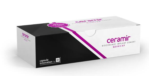 Ceramir bioceramic implant cement quikcap