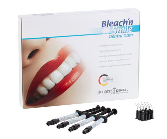 Bleach'n smile dental dam set