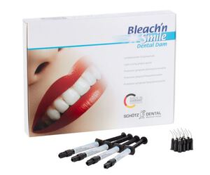 bleach'n smile dental dam set
