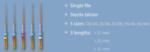 micromega b5 one reci n45 4% l31mm sterile