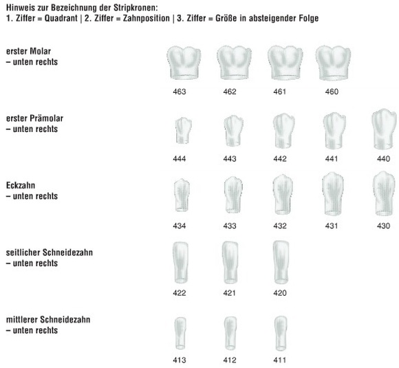 Frasaco stripkronen 462 transparant