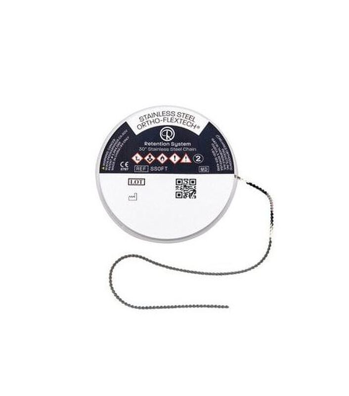 Ortho-flextech rvs spalk ketting
