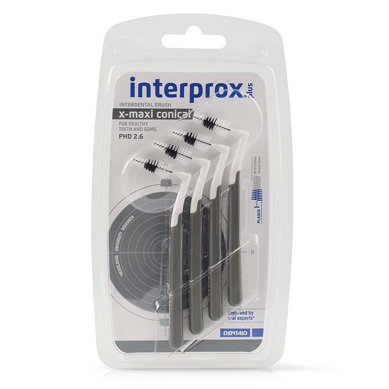 Interprox plus phd 2,6 x-maxi conical grijs blist