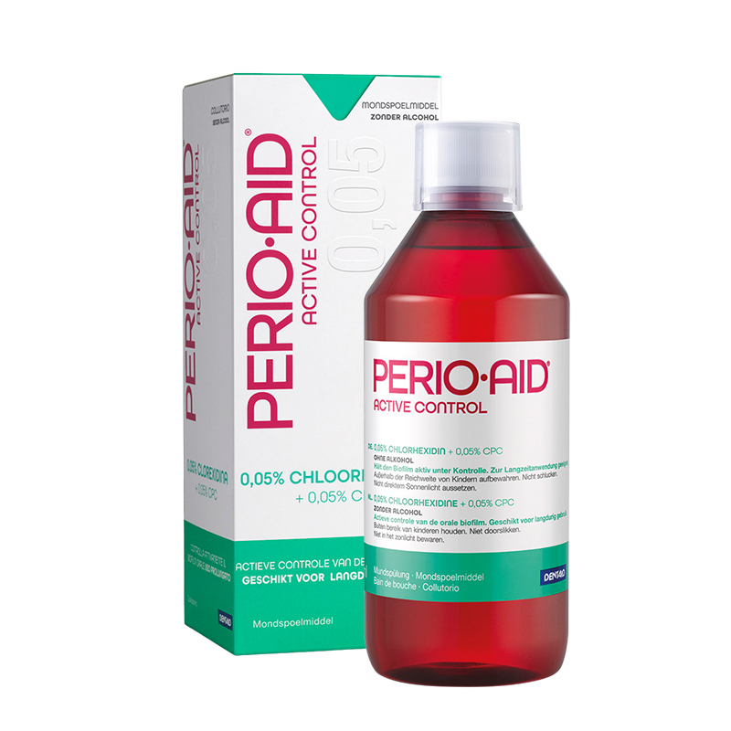 Perio aid active control mondspoeling 0.05%