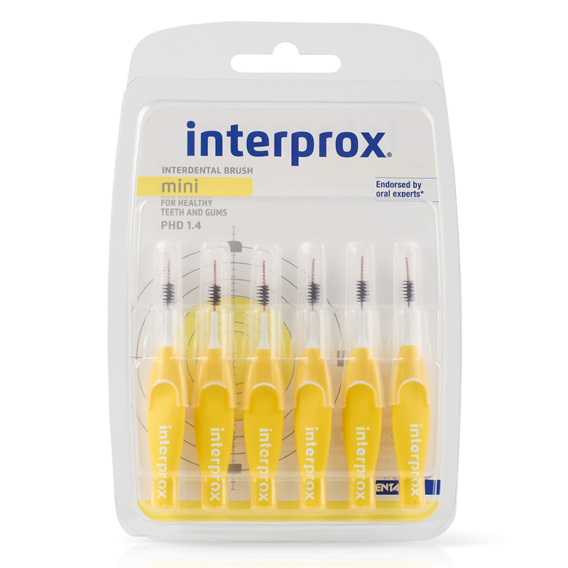 Interprox phd 1,4 mini geel blister