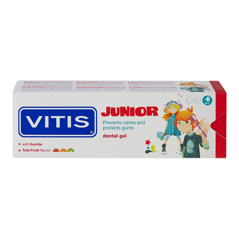 Vitis junior gel tandpasta