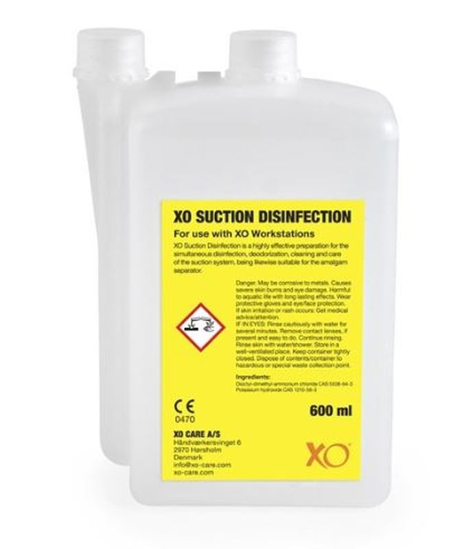 Xo suction disinfection