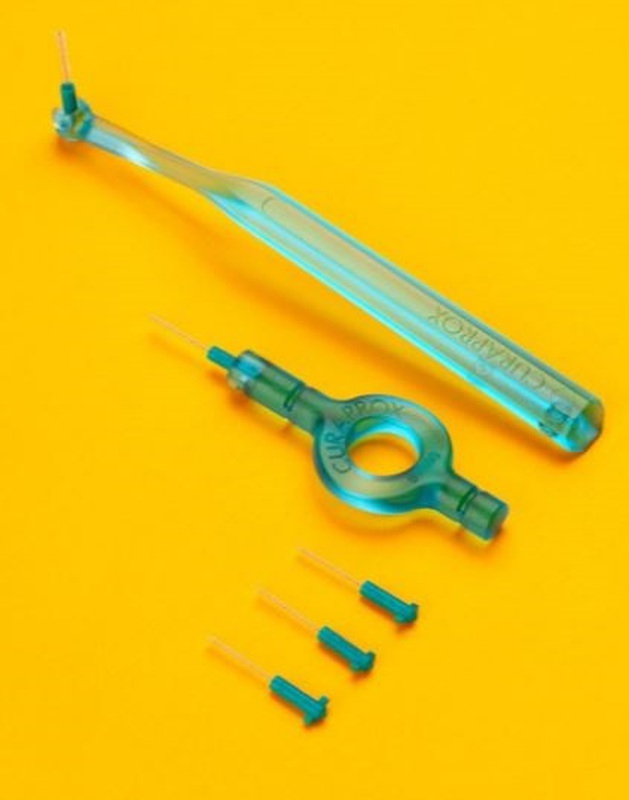 Curaprox cps 06 prime start 0,6/2,2mm blauw + heft