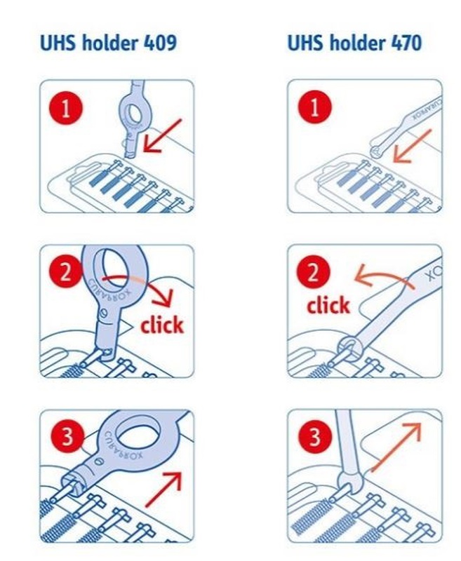 Curaprox cps 06 prime start 0,6/2,2mm blauw + heft