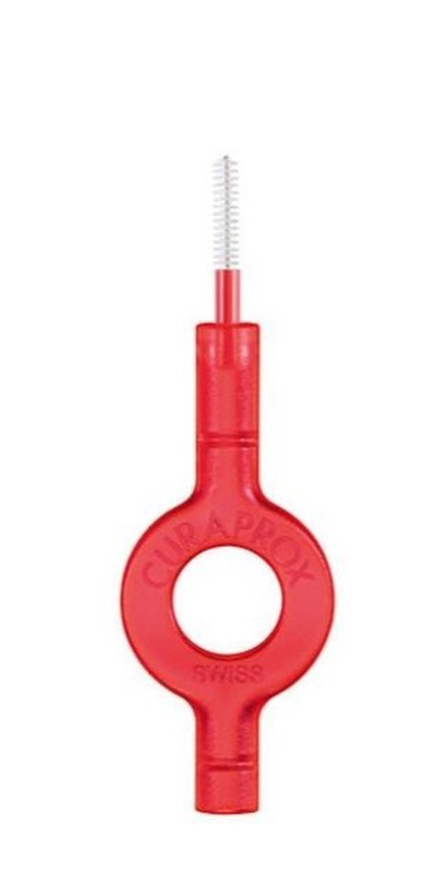 Curaprox cps 07 prime start 0,7/2,5mm rood + heft