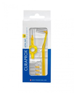 curaprox cps 09 prime start 0,9/4,0mm geel + heft