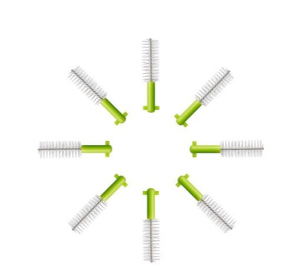 Curaprox cps 11 prime refill 1,1/5,0mm groen