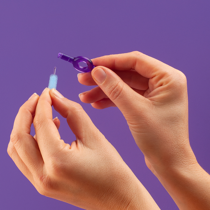 Curaprox cps 408 perio refill deep violet