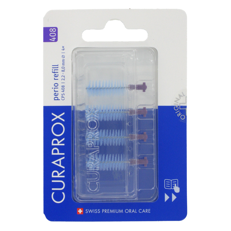 Curaprox cps 408 perio refill deep violet