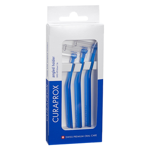 curaprox uhs 470 interdentale ragerhouder blauw