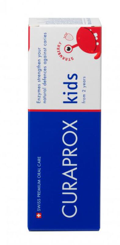 Curaprox kinder tandpasta aardbei 2+ jaar