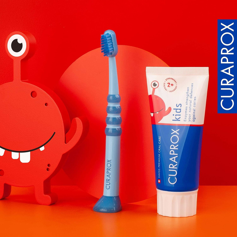 Curaprox kinder tandpasta aardbei 2+ jaar