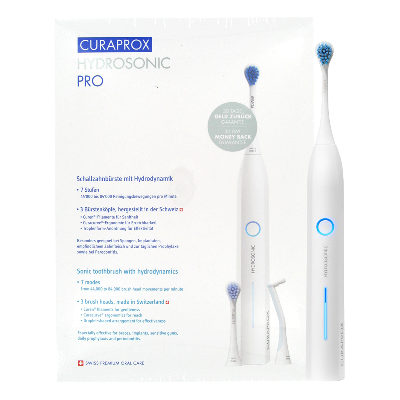Curaprox hydrosonic pro sonische tandenborstel