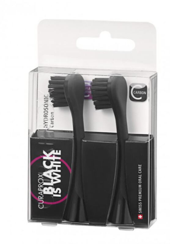 Curaprox hydrosonic opzetborstels black is white