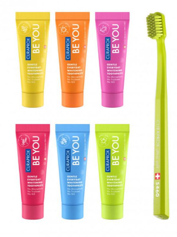 Curaprox be you tandpasta set (6 smaken + cs 5460)