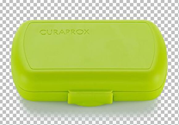 Curaprox reisset groen (borstel/tandpasta/rager)