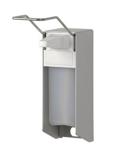 zeep & desinfectiemiddeldispenser 1000ml lb alum.