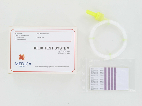 Helix test + strips voor klasse b autoclaven