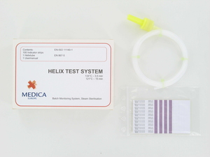 helix test + strips voor klasse b autoclaven