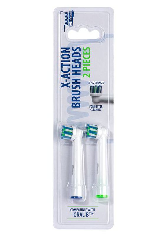 X-action brush-it opzetborstels (past op oral-b)