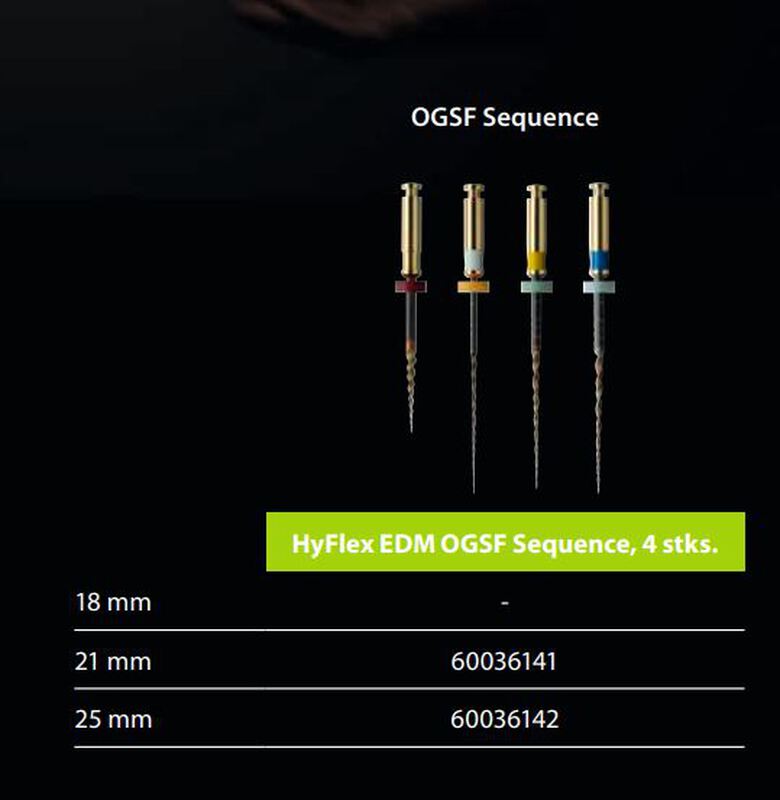 Hyflex edm ogsf sequence 21mm