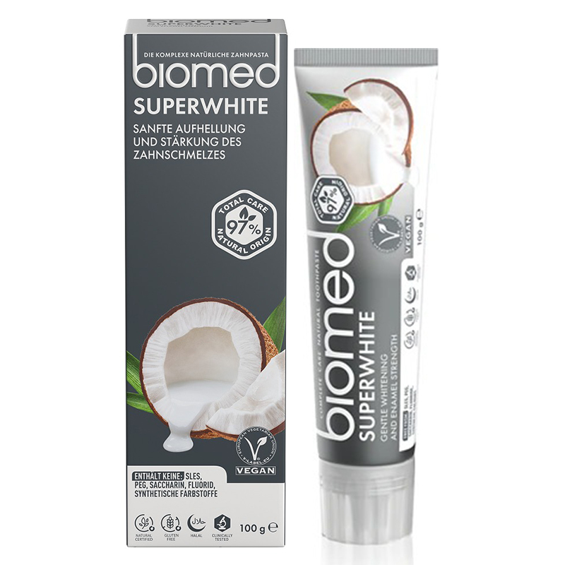 Splat biomed superwhite tandpasta