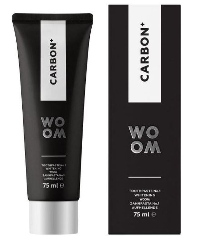 Woom tandpasta carbon+