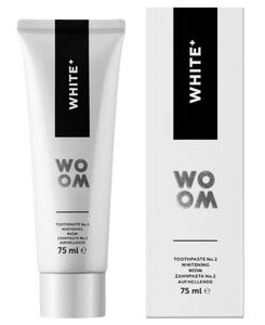 woom tandpasta white+