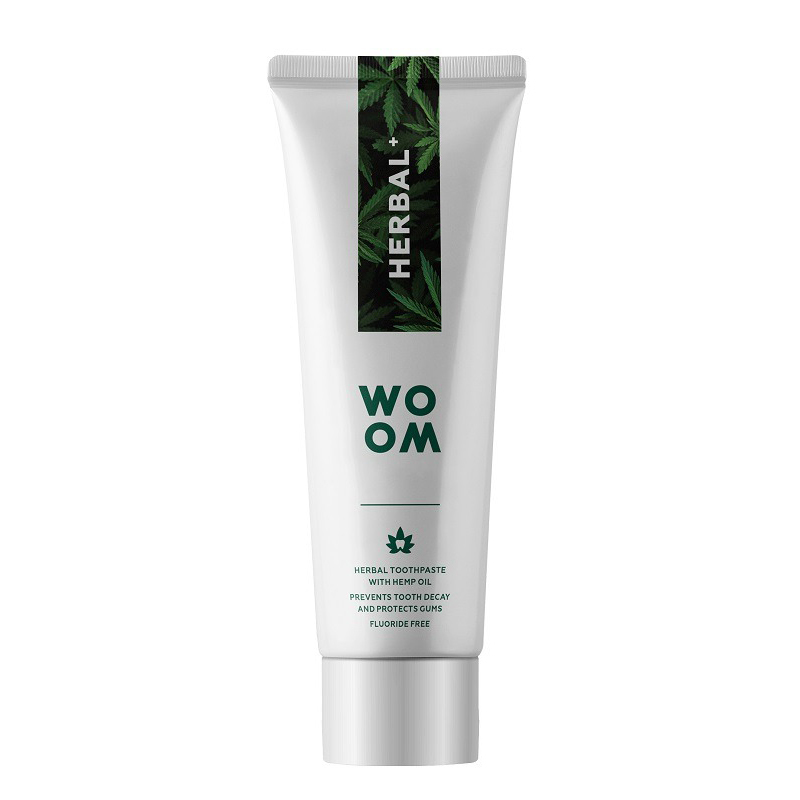 Woom tandpasta herbal+