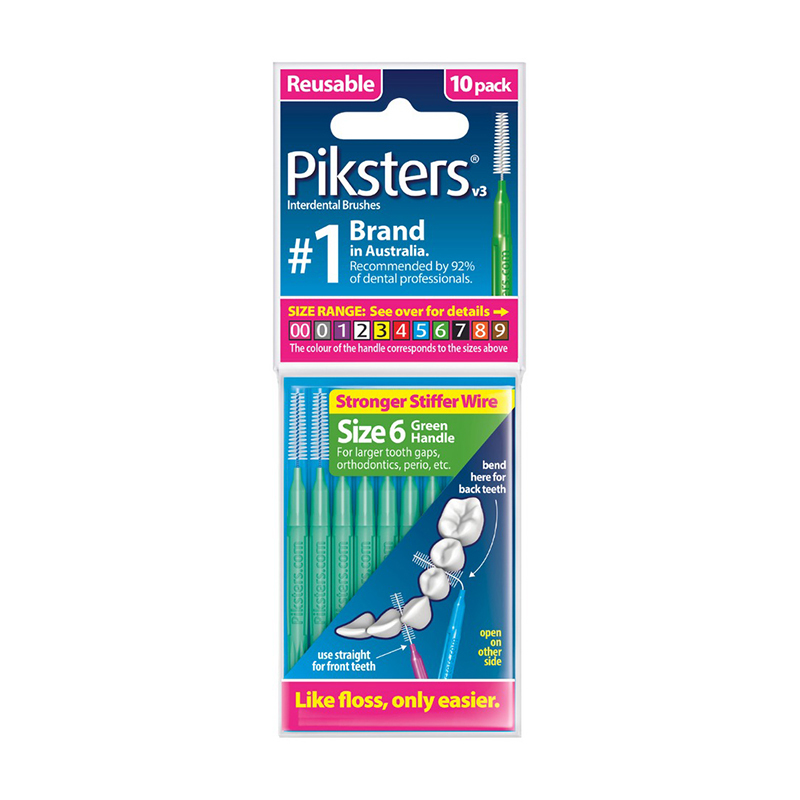 Piksters ragers size 6 groen