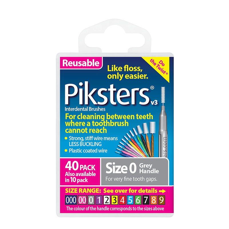 Piksters ragers size 0 zilver box