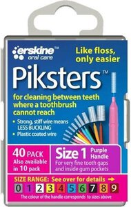 piksters ragers size 1 paars box