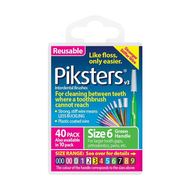 Piksters ragers size 6 groen box