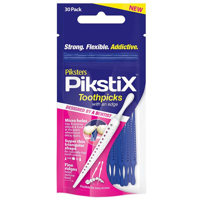 Pikstix plastic tandenstokers met micro holes