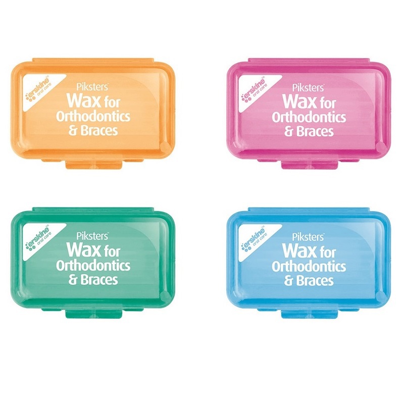 Piksters orthodontic wax mint twinpacks