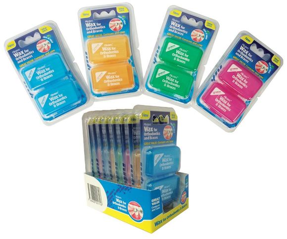 Piksters orthodontic wax mint twinpacks