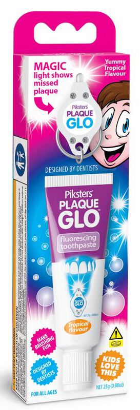 Plaqueglo kids tropical / tube + lampje