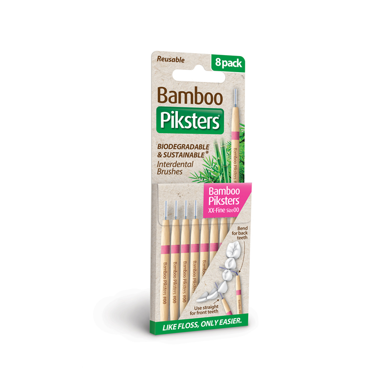 Bamboo piksters ragers size 00 xx-fijn roze