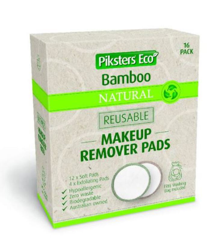 Bamboo makeup remover pads reusable