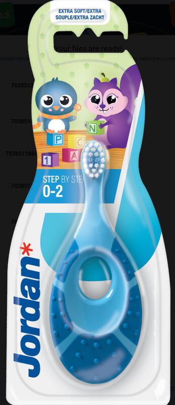 Jordan kinder tandenborstel step 1 (0-2 jr) baby