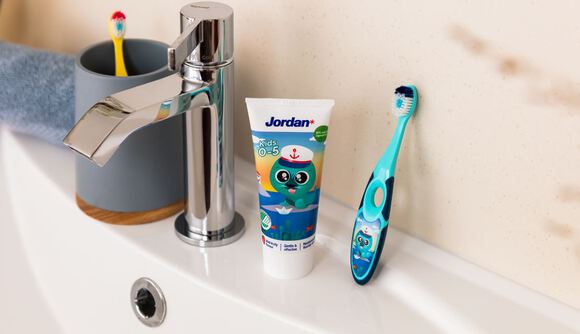 Jordan tandpasta kids 0-5 jaar