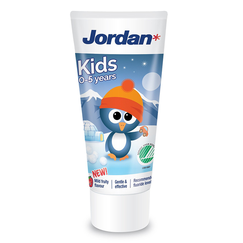 Jordan tandpasta kids 0-5 jaar