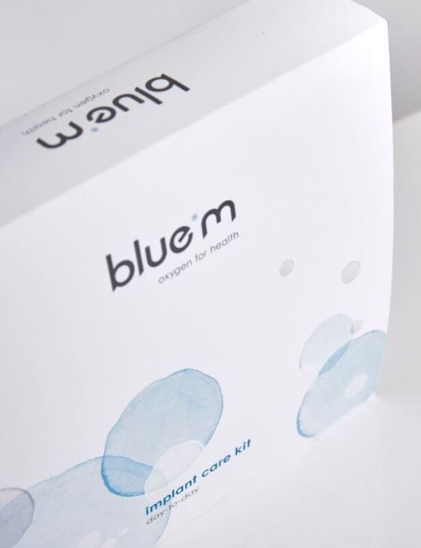Bluem implant care kit day-to-day